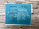 New Baby Boy Gift, First Family Tree - With Extended Family