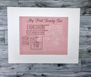 Baby Girl First Family Tree