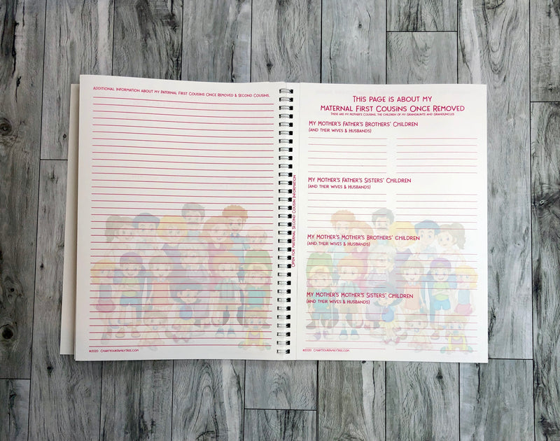 Girl's First Family Tree Workbook