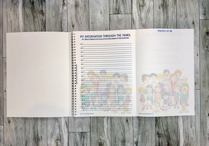 Boy's First Family Tree Workbook