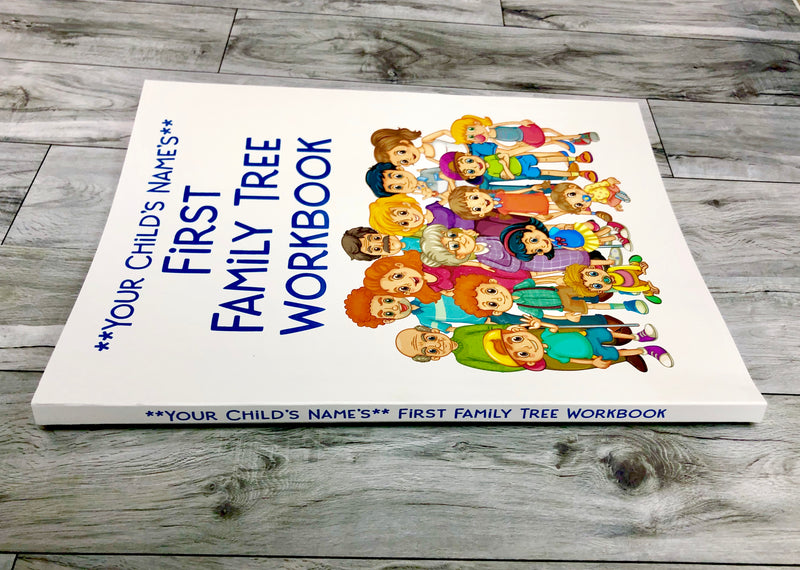 Boy's First Family Tree Workbook