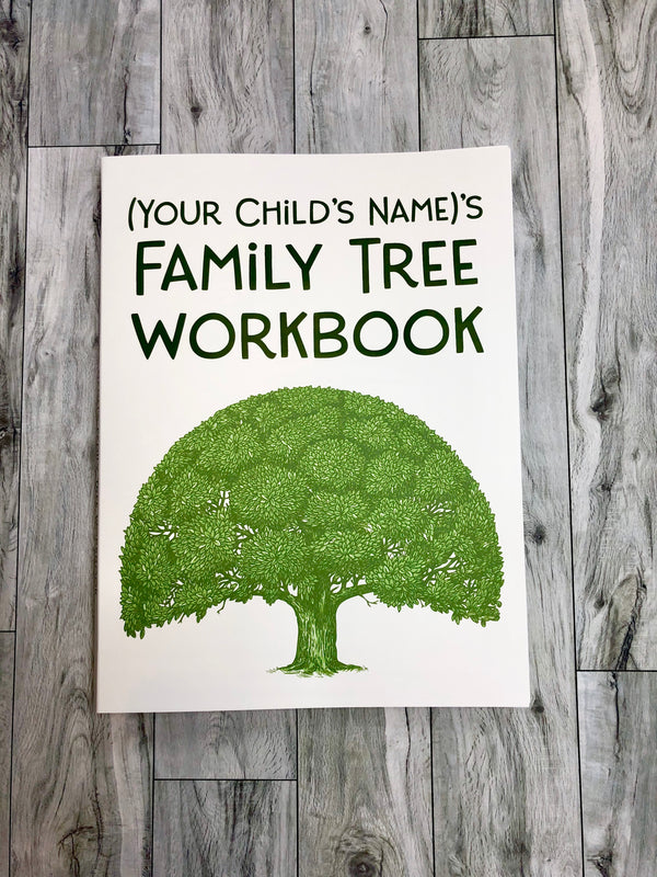 Teenager's Family Tree Workbook